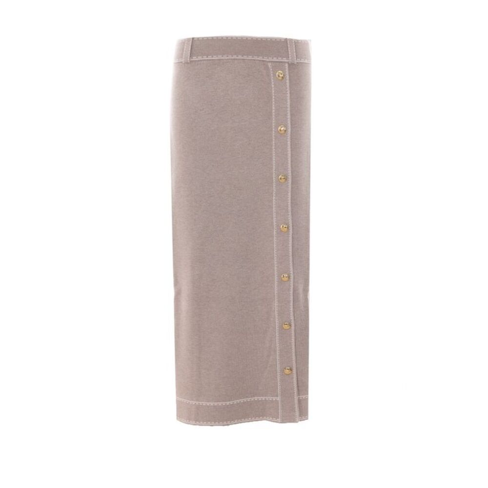 Liu Jo Women Silk Blend Midi Skirt